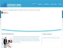 Tablet Screenshot of doganay-amac.com